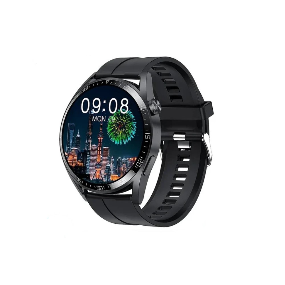 ScHitec Max Amoled Ekran Android İos HarmonyOs Uyumlu Akıllı Saat Siyah