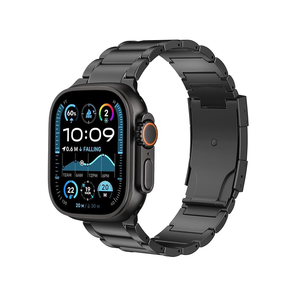 Haino Teko Watch Ultra 2 Amoled Ekran WaterProof 3 Kordonlu Akıllı Saat 1Gb Hafıza Titanyum Siyah Teko2