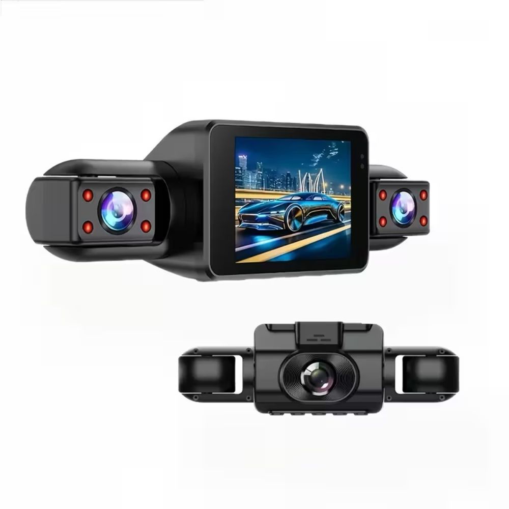 SChitec 4 Kameralı Kayıtlı Araç Kamerası 360° Görüş 1080P Ön ve Arka İç Çekim HD Otomobil Kamera Sistemi AN-6314