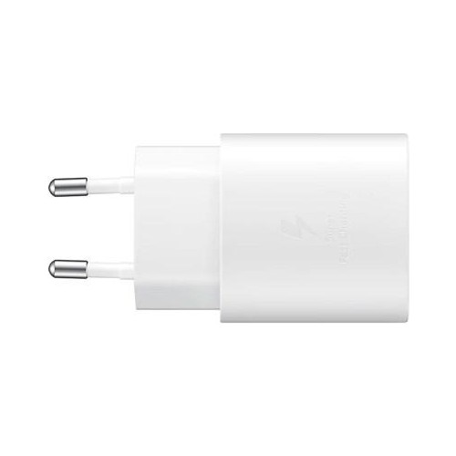 Samsung TA800N Fast Charging 25W Type-C Çıkışlı Şarj Aleti Başlığı Beyaz (Samsung Türkiye Garantili)